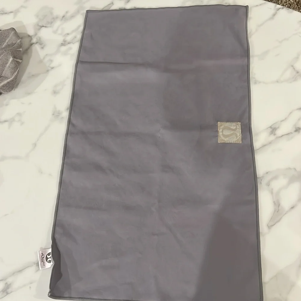 Lululemon Grey Hand Towel